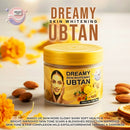 Dreamy Skin Whitening Ubtan – Glass - Like Clear Skin - Meshay Care