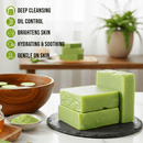 Skin Purifying Whitening Bar – French Green Clay, Cucumber, Pumpkin Seed & Honey | Deep Cleansing & Natural Glow - Meshay Care